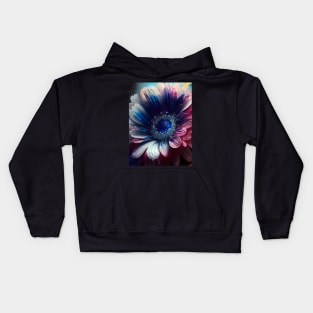 Floral Artwork Designs Kids Hoodie